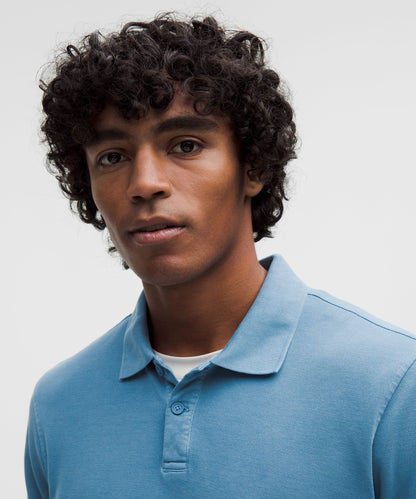 Lululemon Cotton Pique Short-Sleeve Polo Shirt