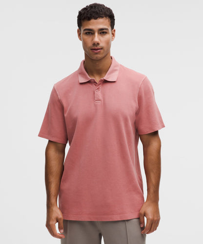 Lululemon Cotton Pique Short-Sleeve Polo Shirt