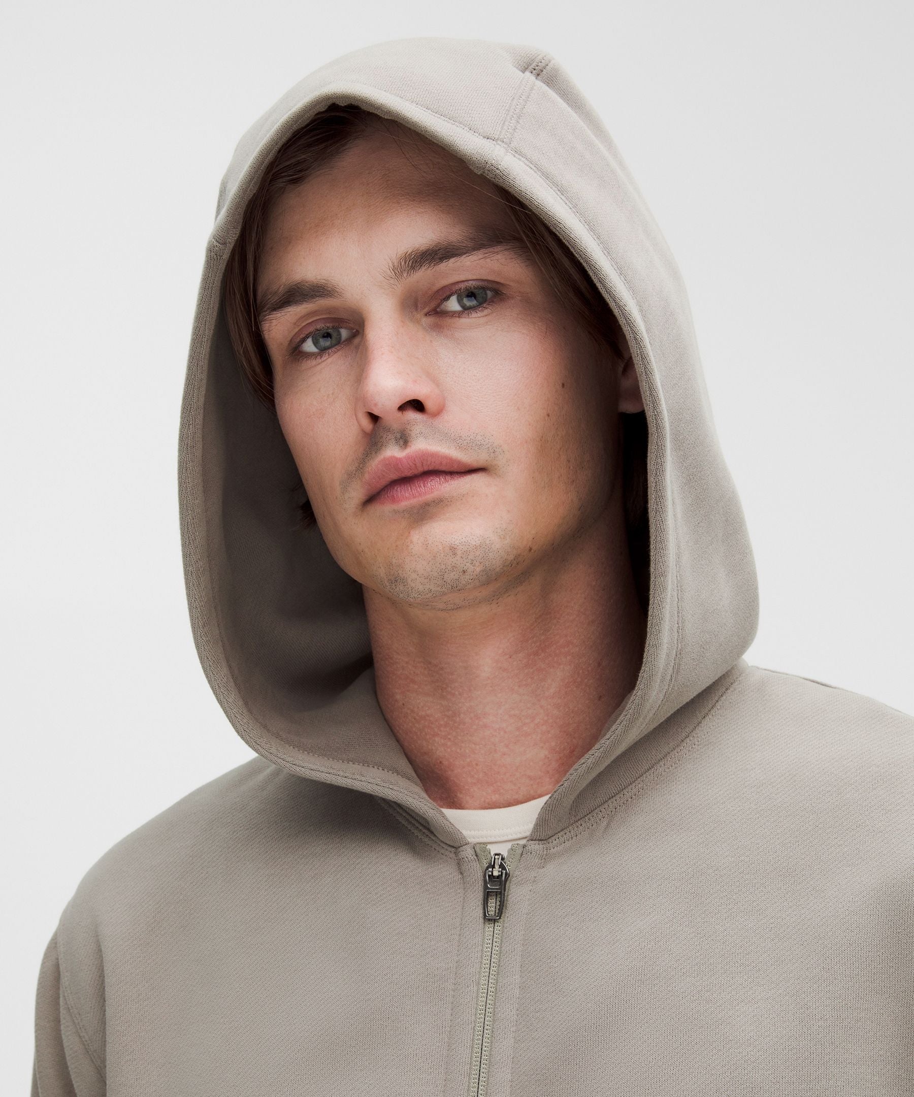 Lululemon Steady State Full-Zip Hoodie Warm Ash Grey
