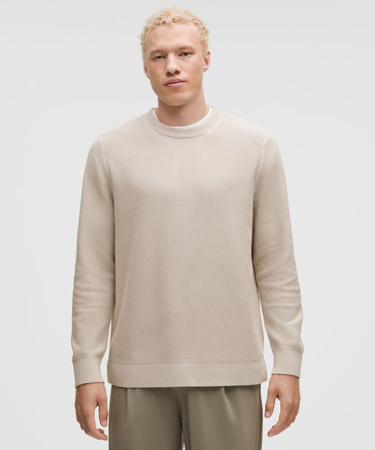 Lululemon Textured Knit Crewneck Sweater