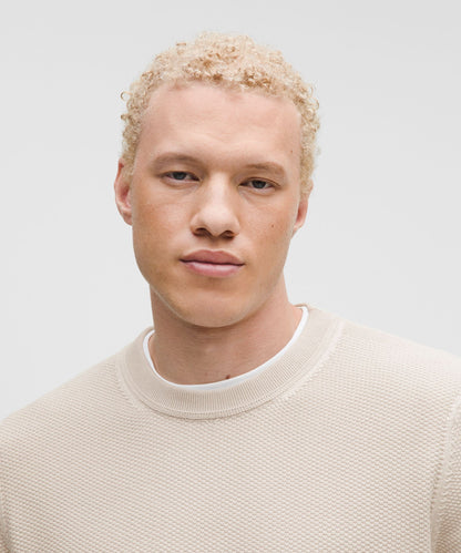 Lululemon Textured Knit Crewneck Sweater
