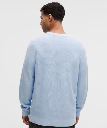 Lululemon Textured Knit Crewneck Sweater