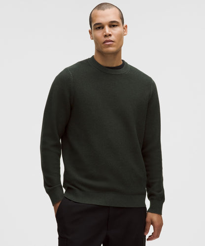 Lululemon Textured Knit Crewneck Sweater