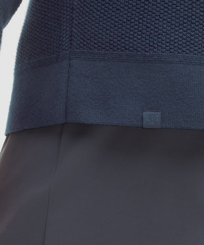 Lululemon Textured Knit Crewneck Sweater