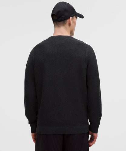 Lululemon Textured Knit Crewneck Sweater