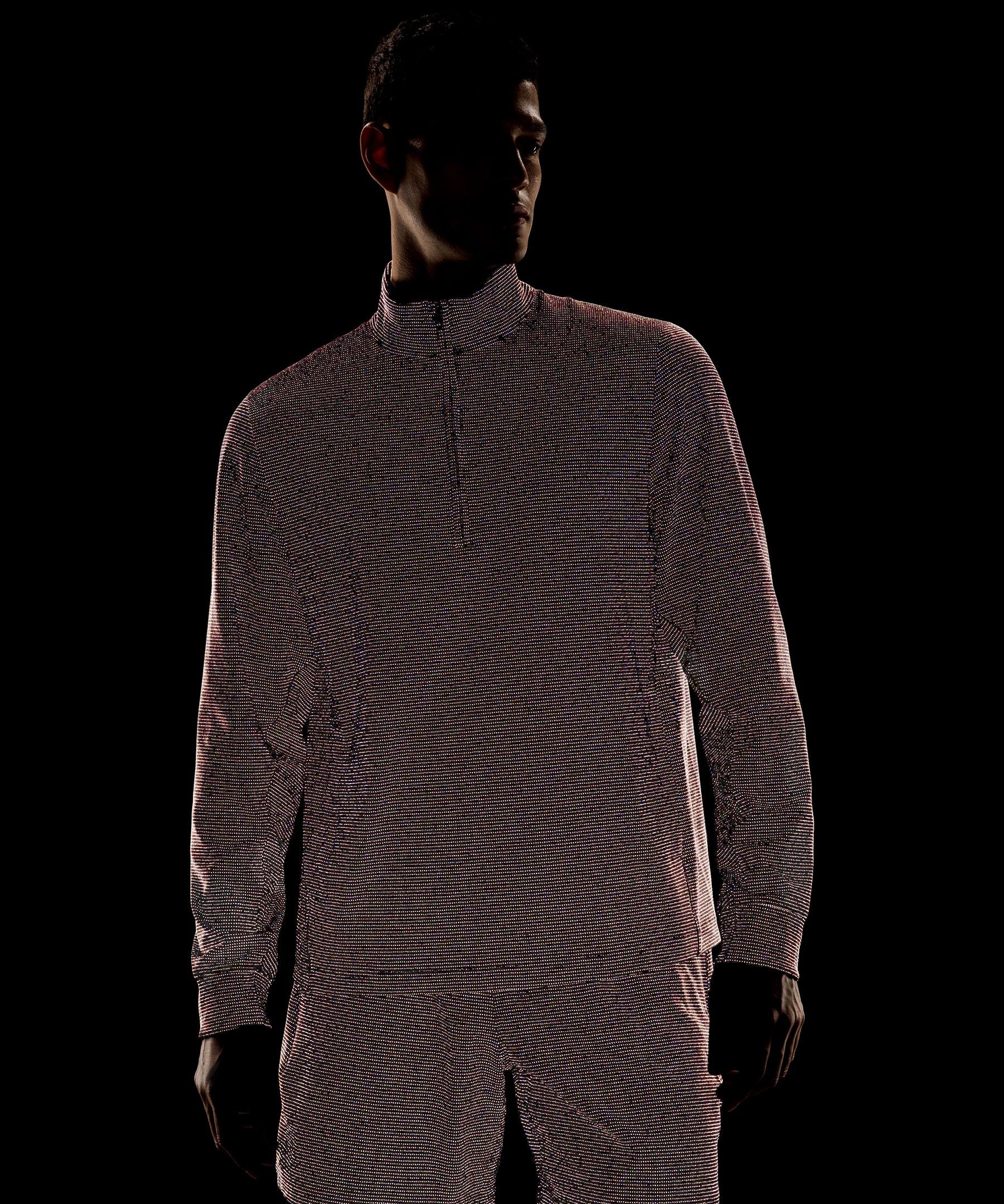 Lululemon Reflective Knit Running Half Zip