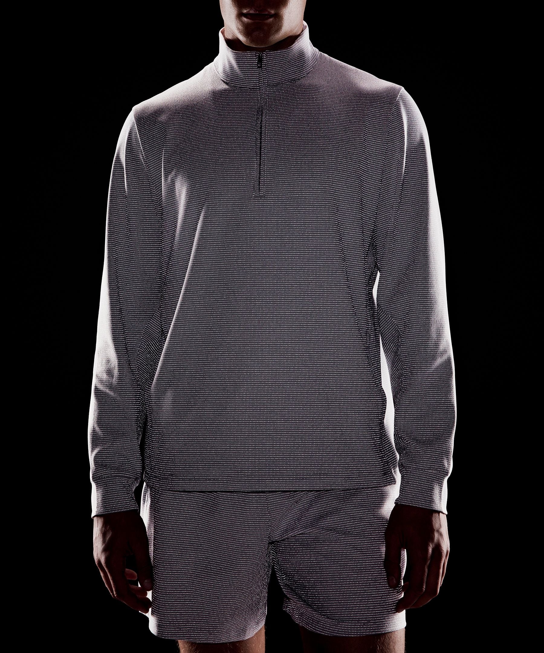 Lululemon Reflective Knit Running Half Zip