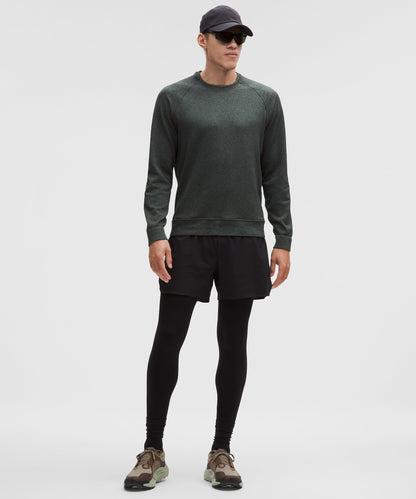 Lululemon Engineered Warmth Long-Sleeve Crew Palm Deco/Black