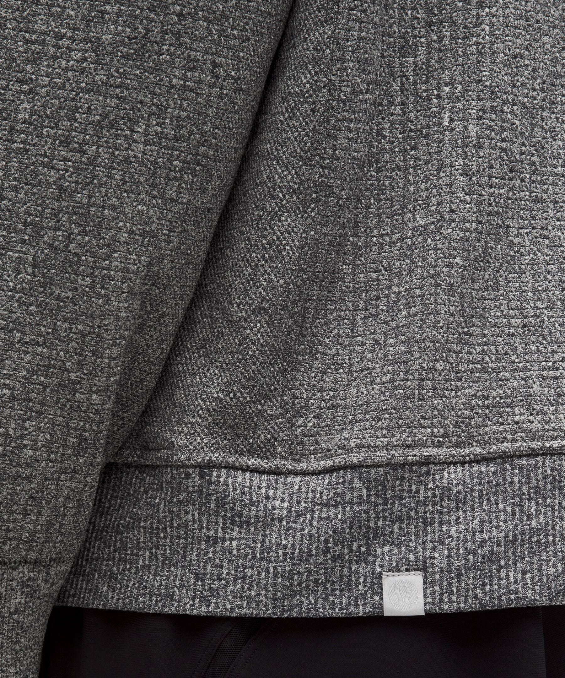 Lululemon Engineered Warmth Long-Sleeve Crew Silver Drop/Graphite Grey