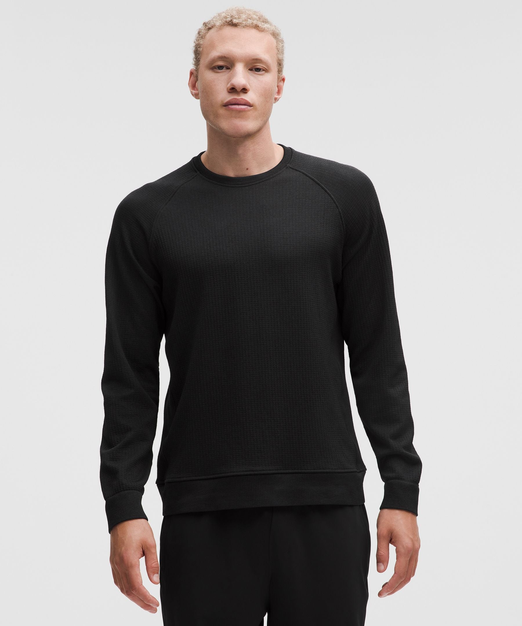Lululemon Engineered Warmth Long-Sleeve Crew Black/Black