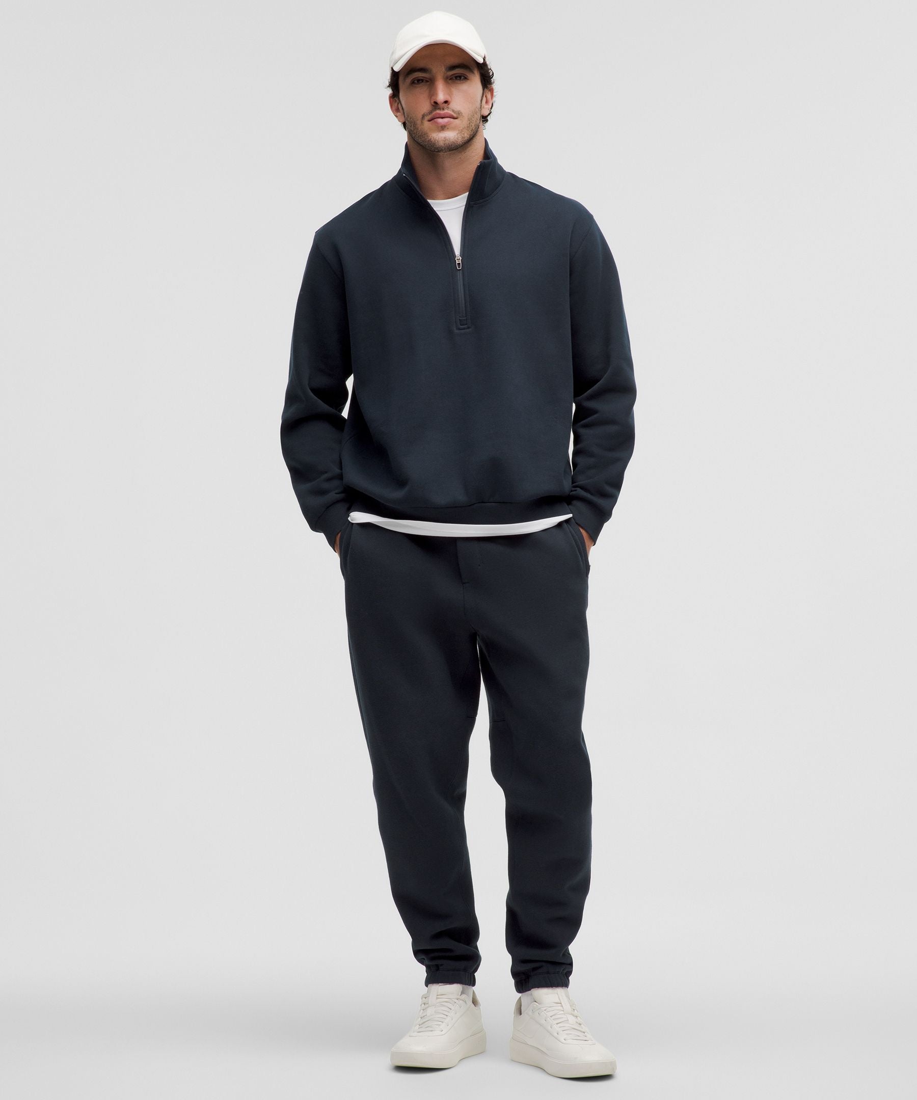 Lululemon Steady State Half Zip True Navy