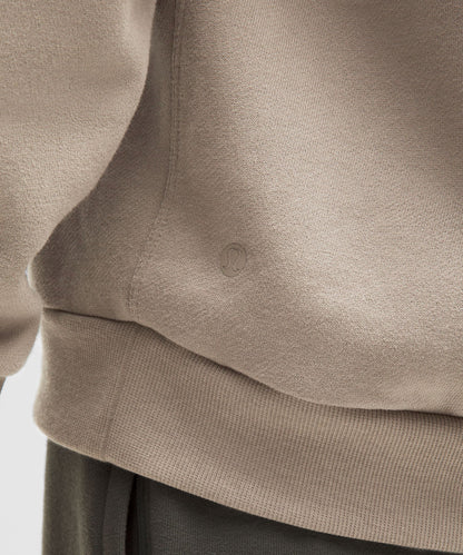 Lululemon Steady State Half Zip Warm Ash Grey