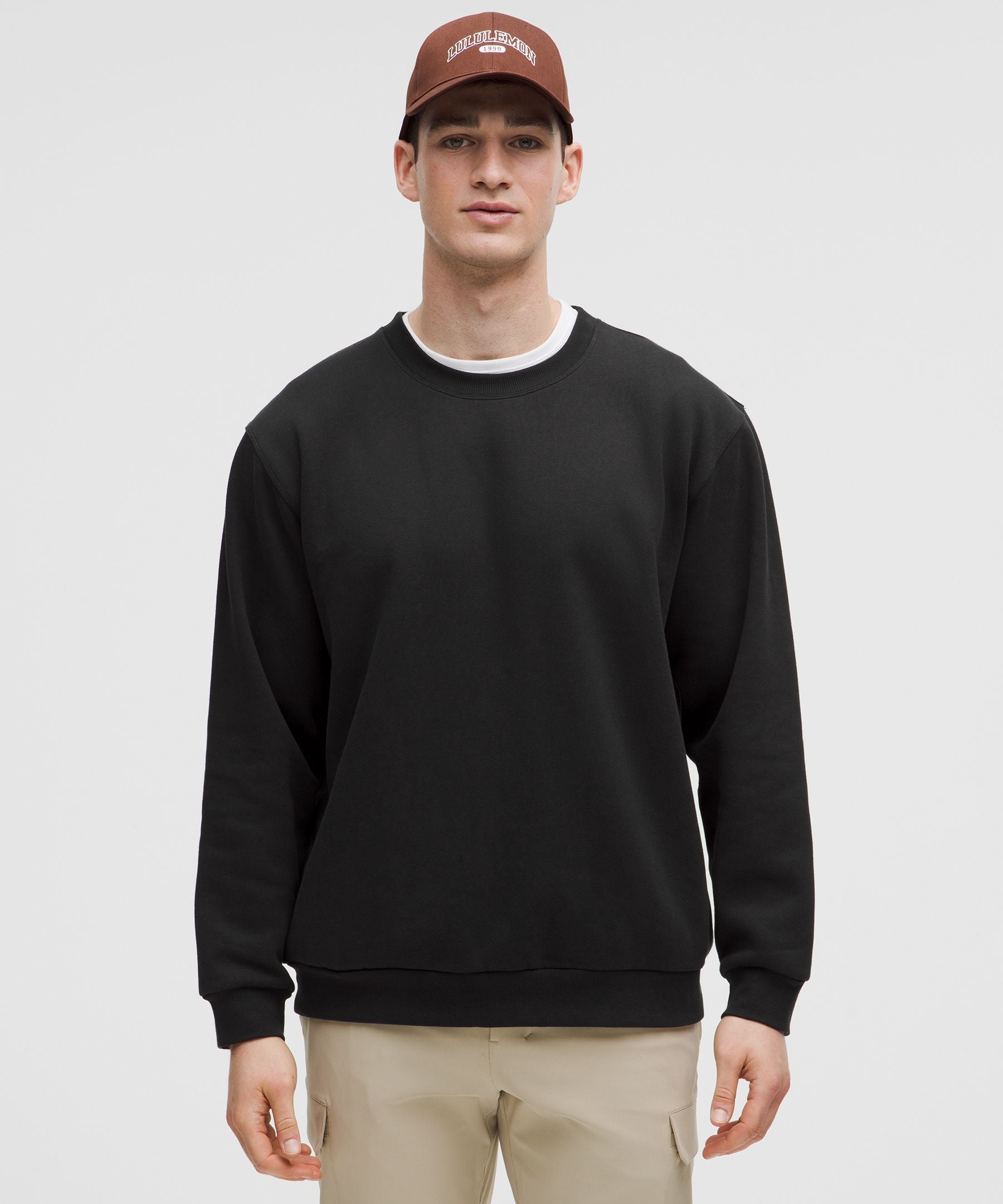 Lululemon Steady State Crew Black