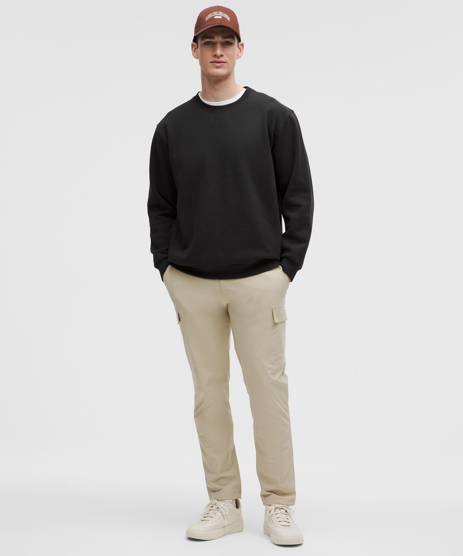 Lululemon Steady State Crew Black