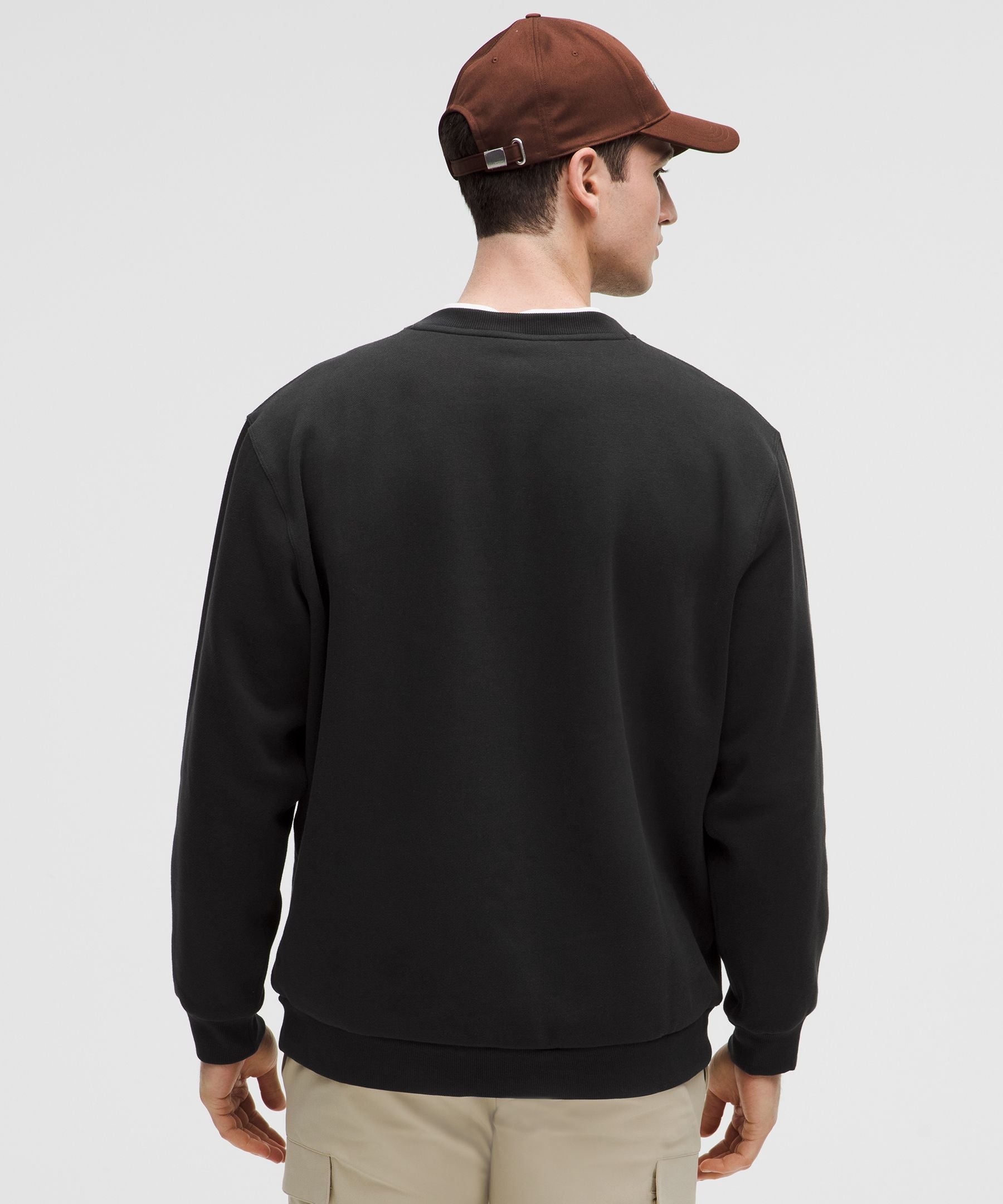Lululemon Steady State Crew Black