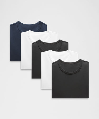 Lululemon Organic Cotton Classic-Fit T-Shirt *5 Pack