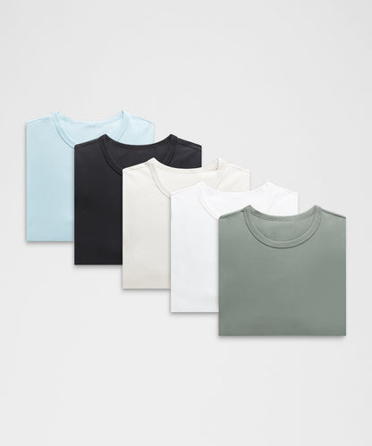 Lululemon Organic Cotton Classic-Fit T-Shirt *5 Pack