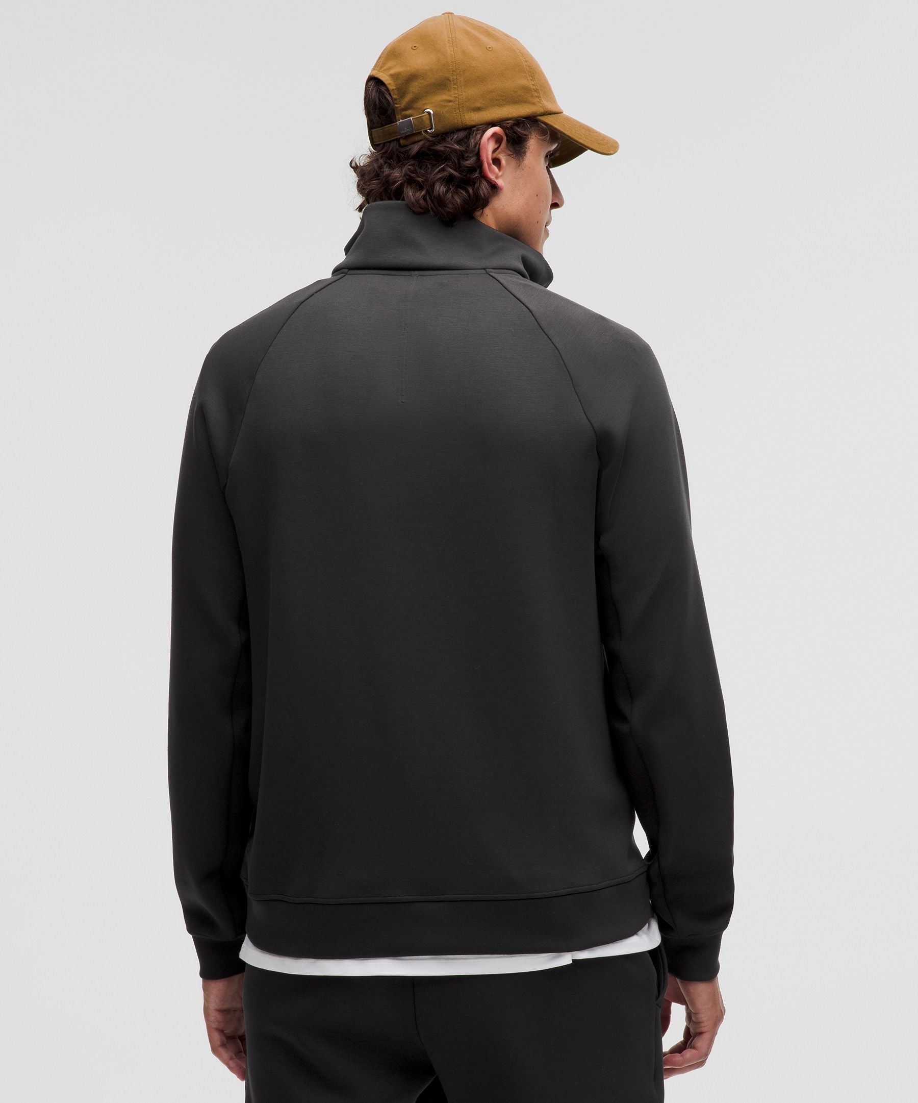 Lululemon Smooth Spacer Quarter Zip Black
