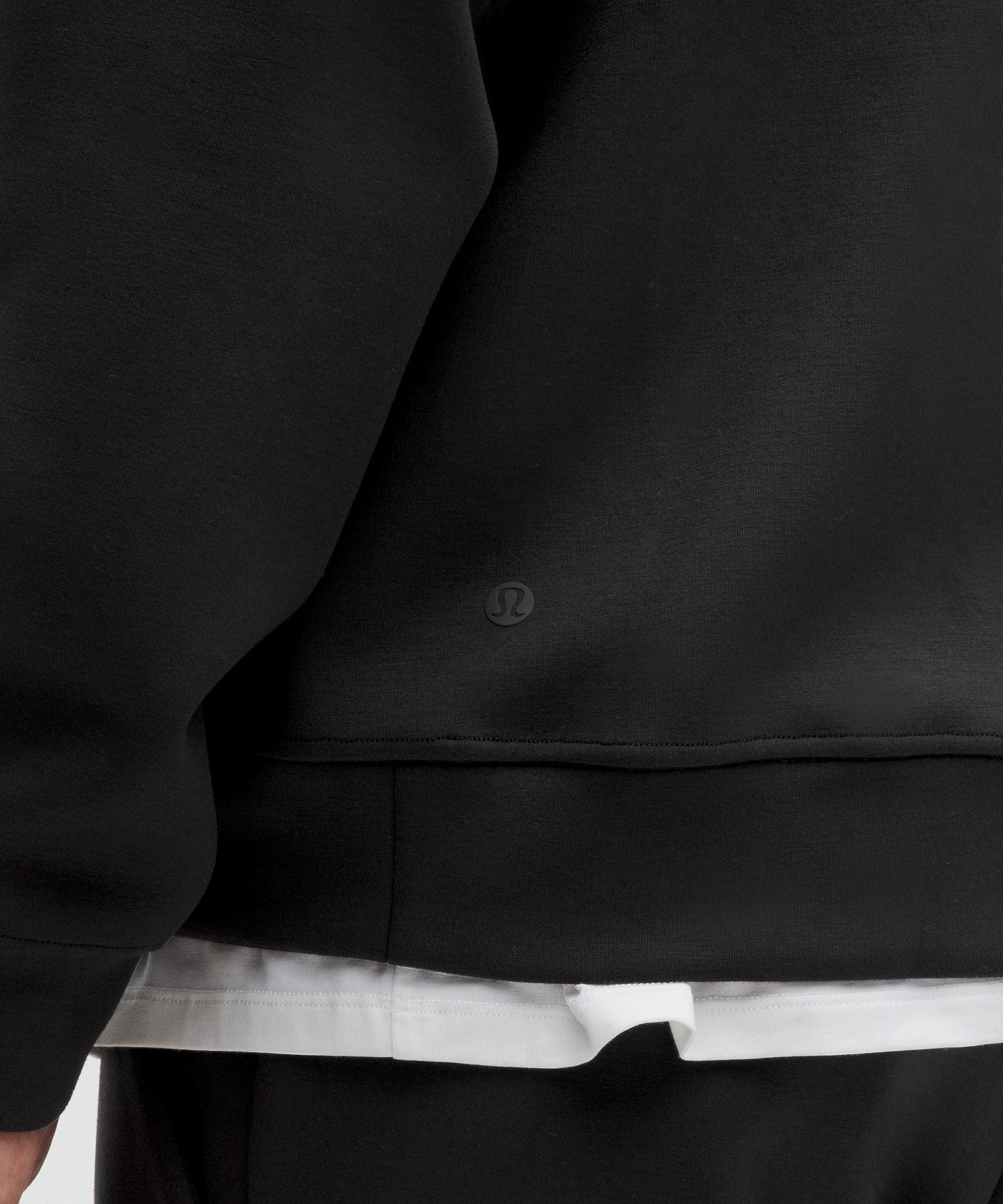 Lululemon Smooth Spacer Quarter Zip Black
