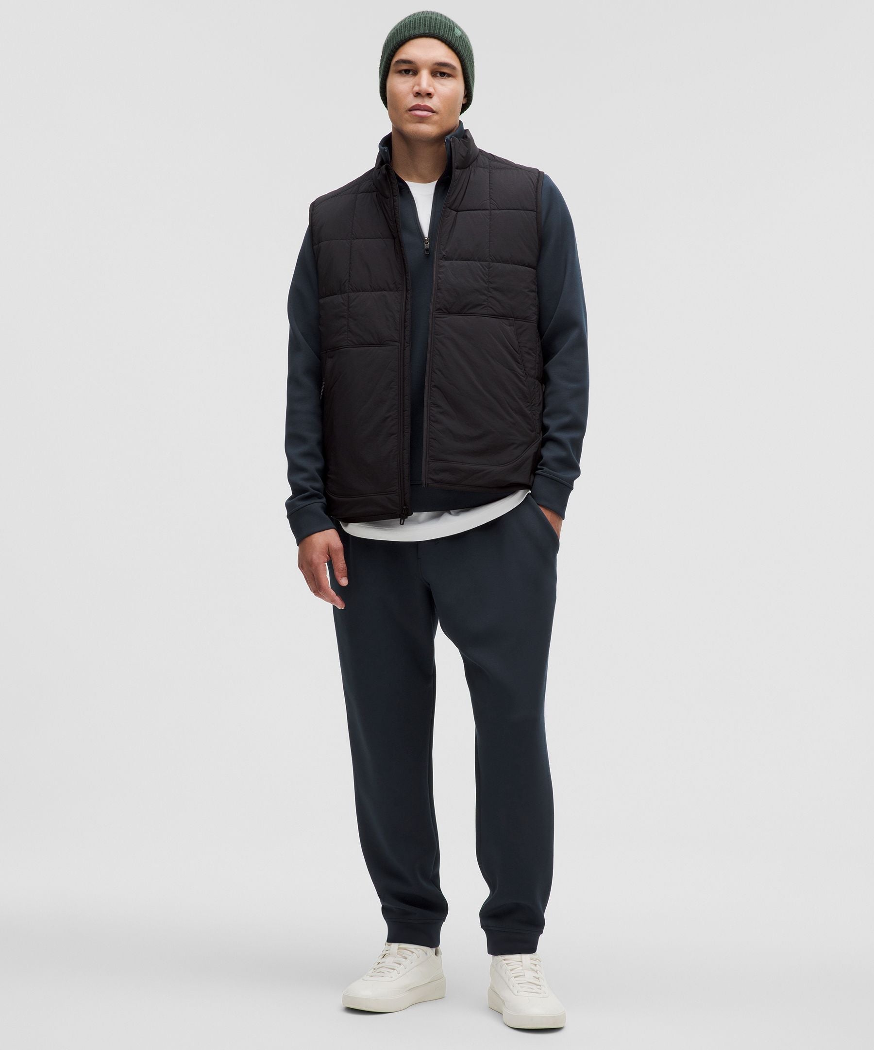 Lululemon Smooth Spacer Quarter Zip True Navy