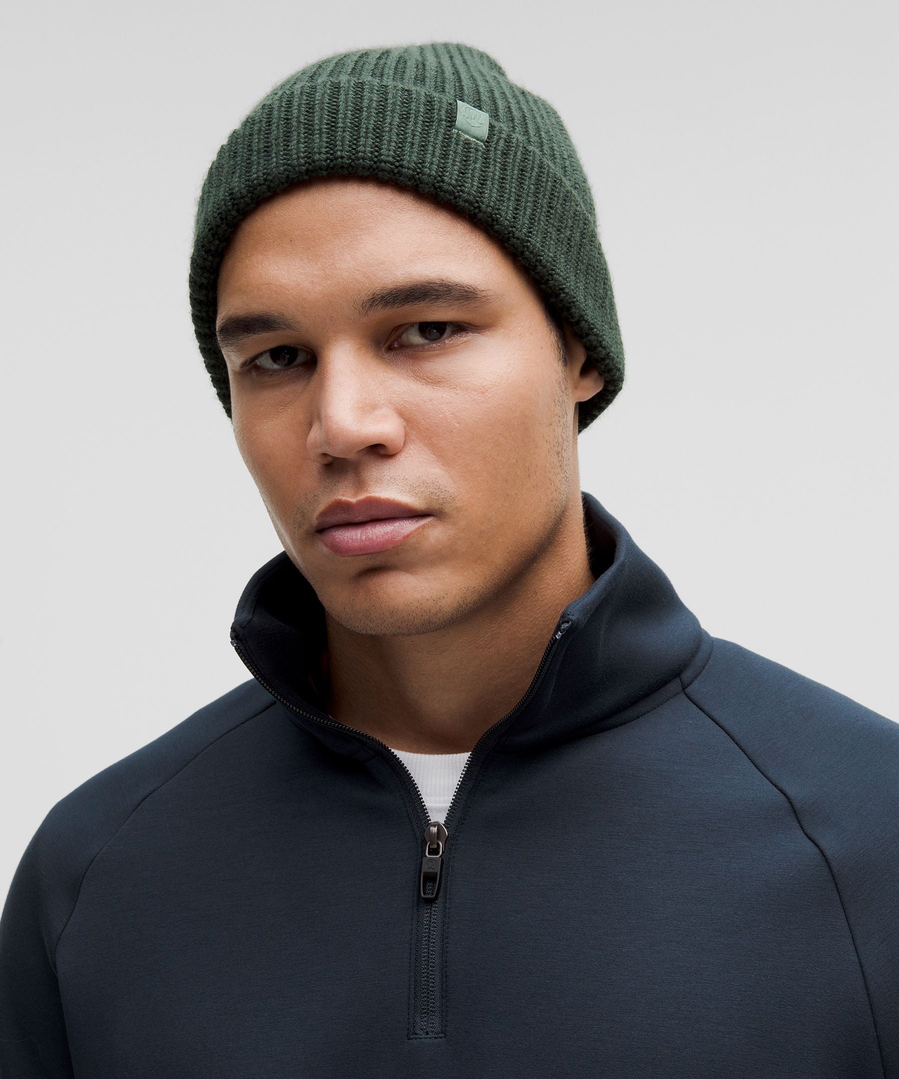 Lululemon Smooth Spacer Quarter Zip True Navy