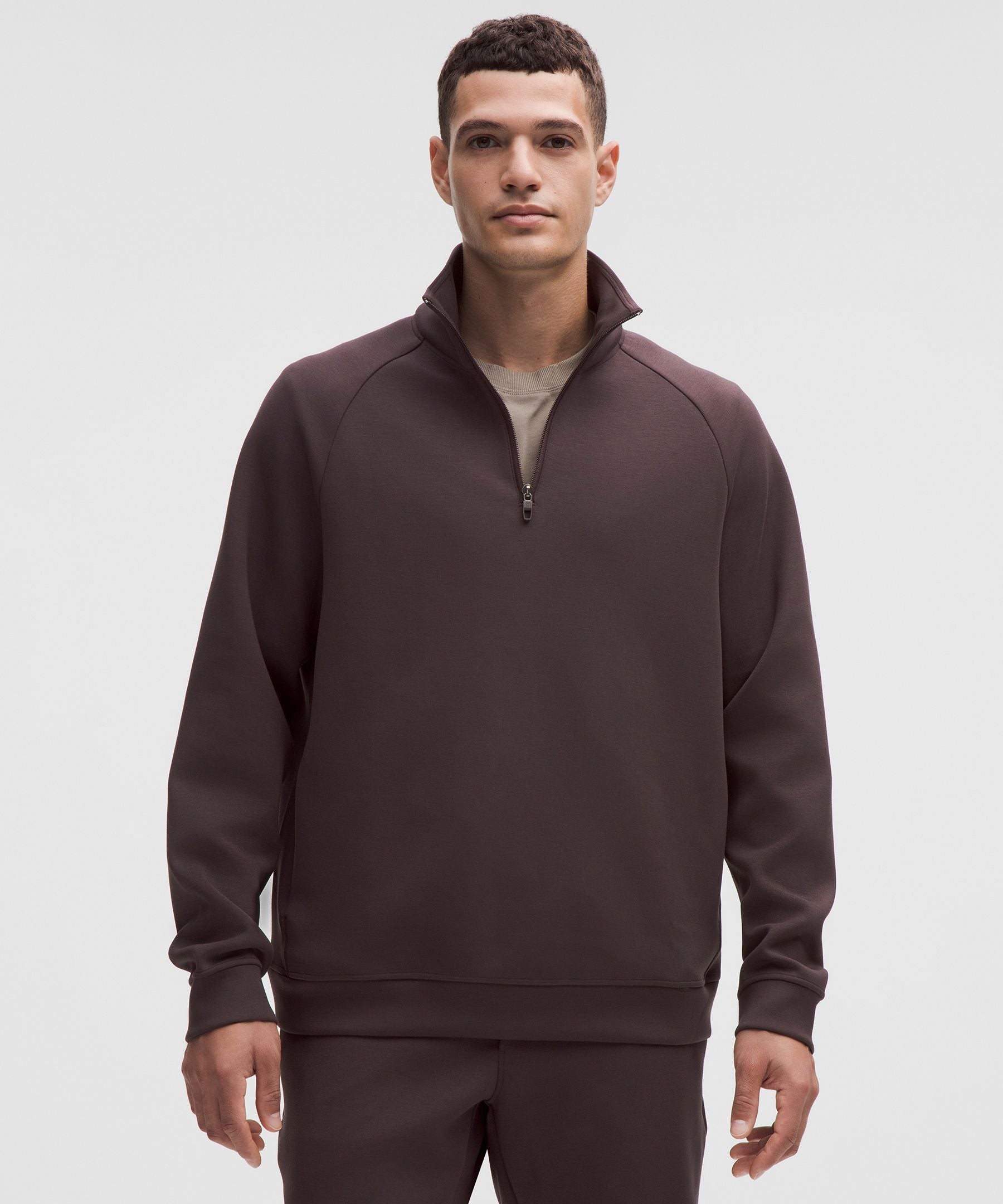 Lululemon Smooth Spacer Quarter Zip Sequoia