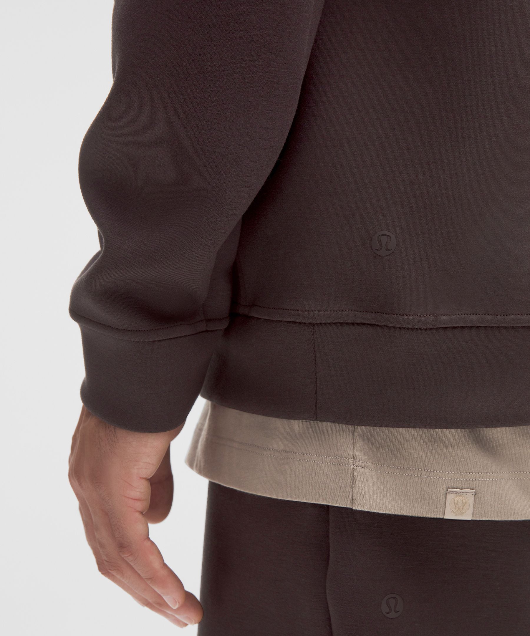 Lululemon Smooth Spacer Quarter Zip Sequoia