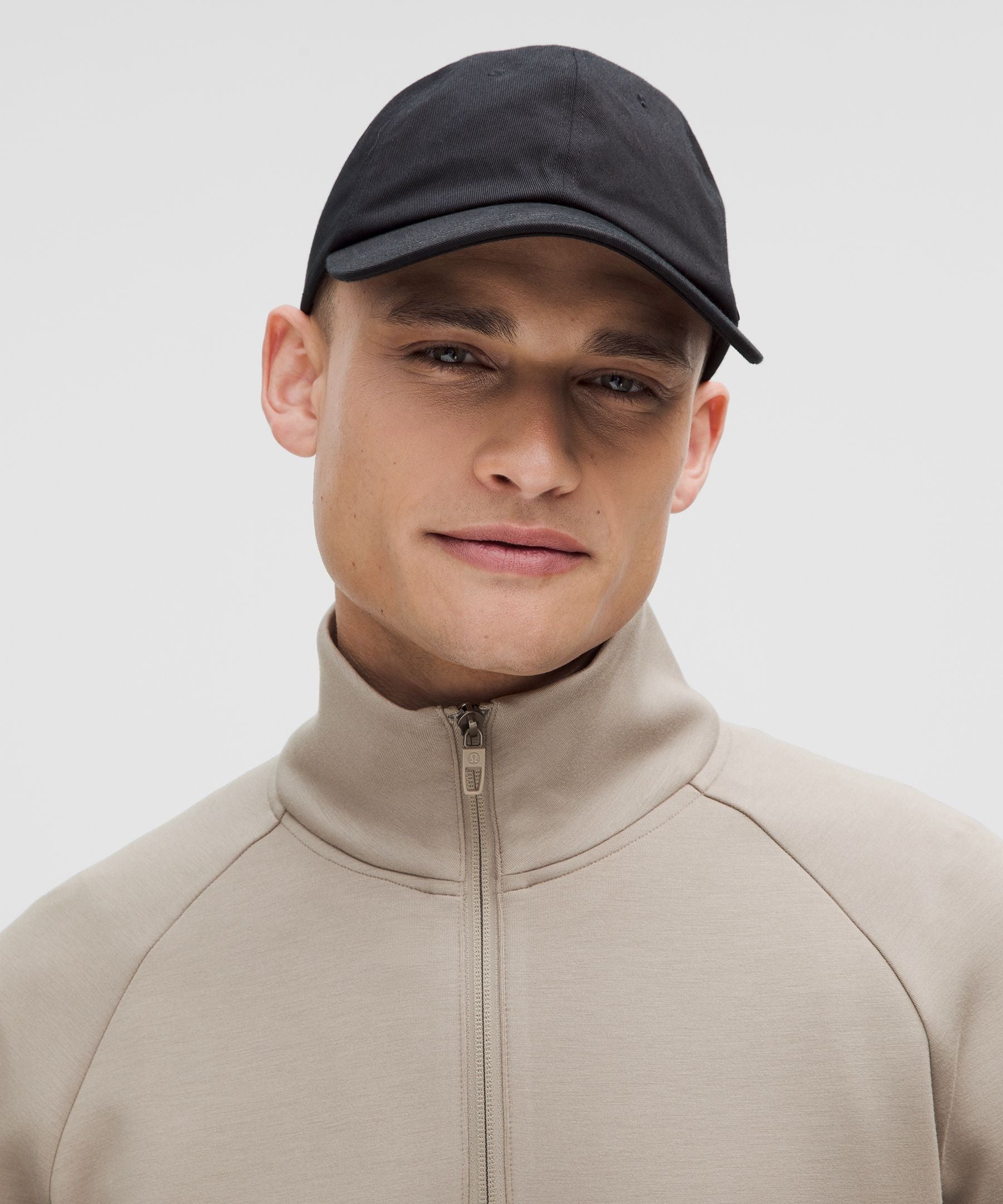 Lululemon Smooth Spacer Quarter Zip Warm Ash Grey