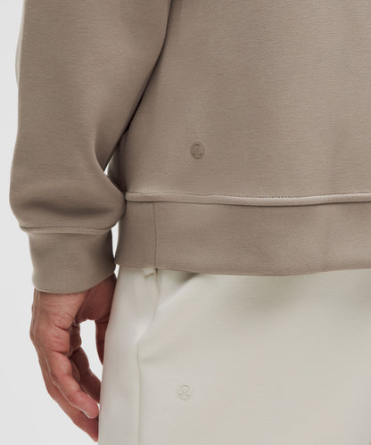 Lululemon Smooth Spacer Quarter Zip Warm Ash Grey