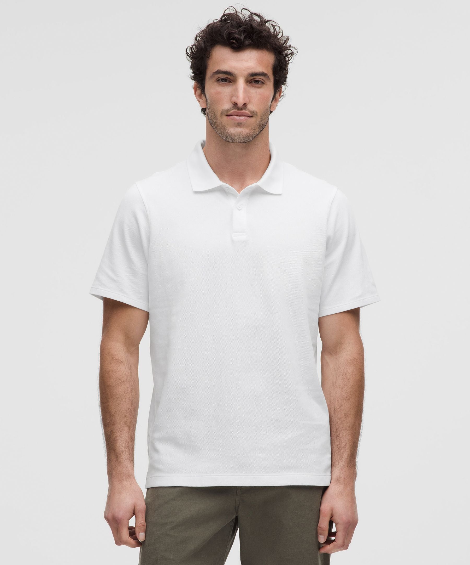 Lululemon Cotton Pique Short-Sleeve Polo Shirt