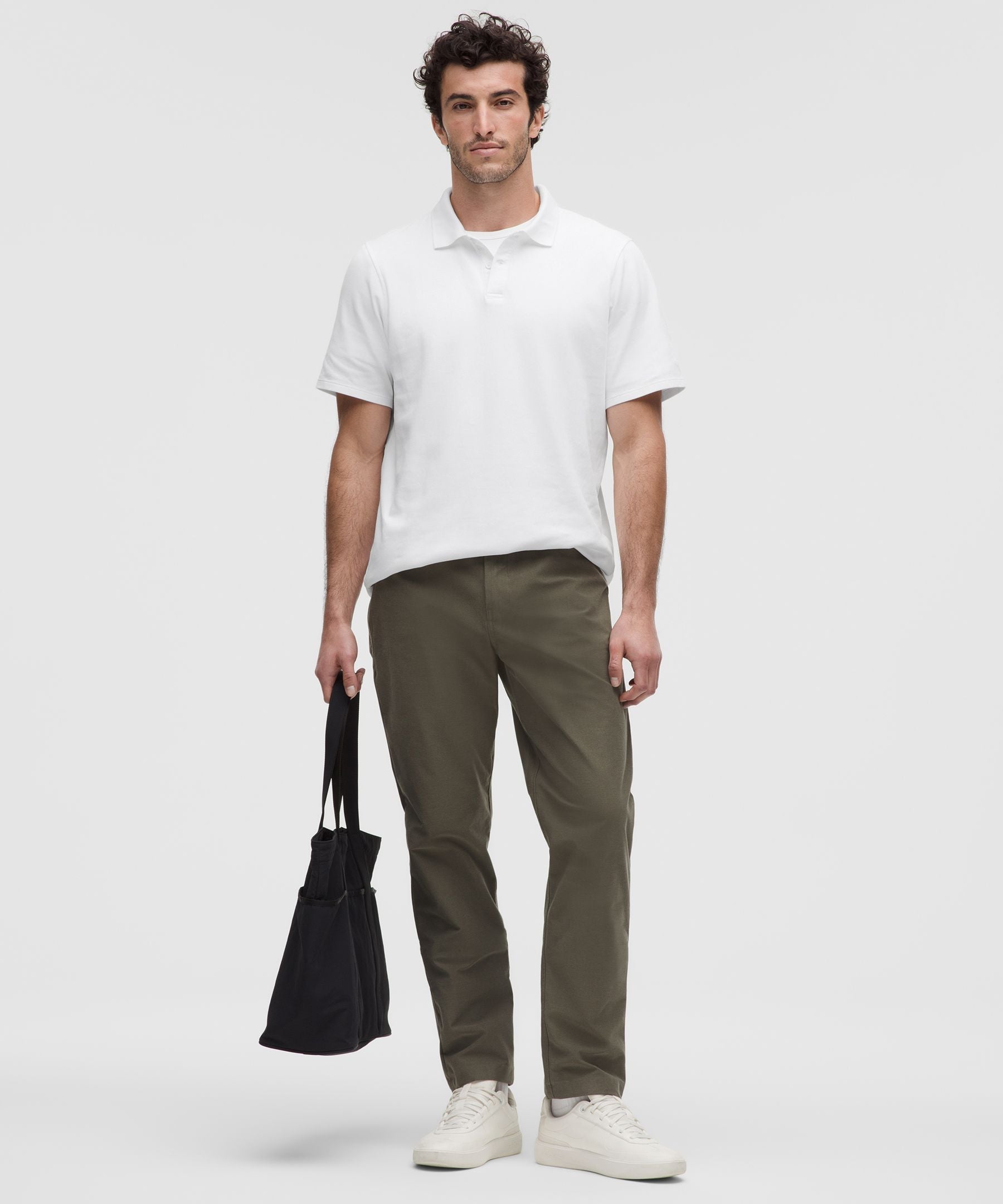 Lululemon Cotton Pique Short-Sleeve Polo Shirt
