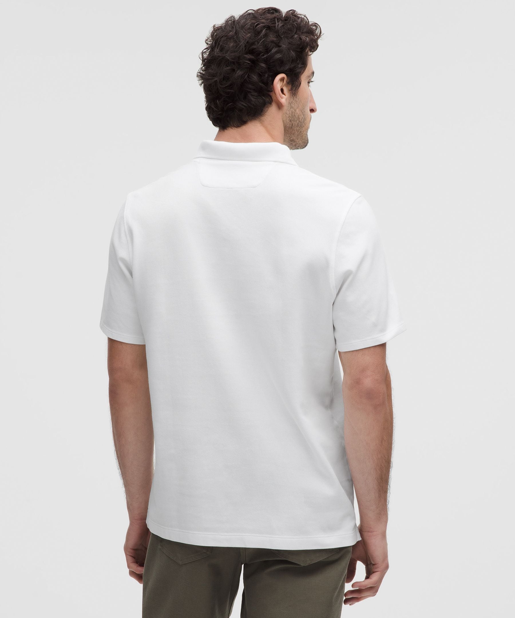 Lululemon Cotton Pique Short-Sleeve Polo Shirt