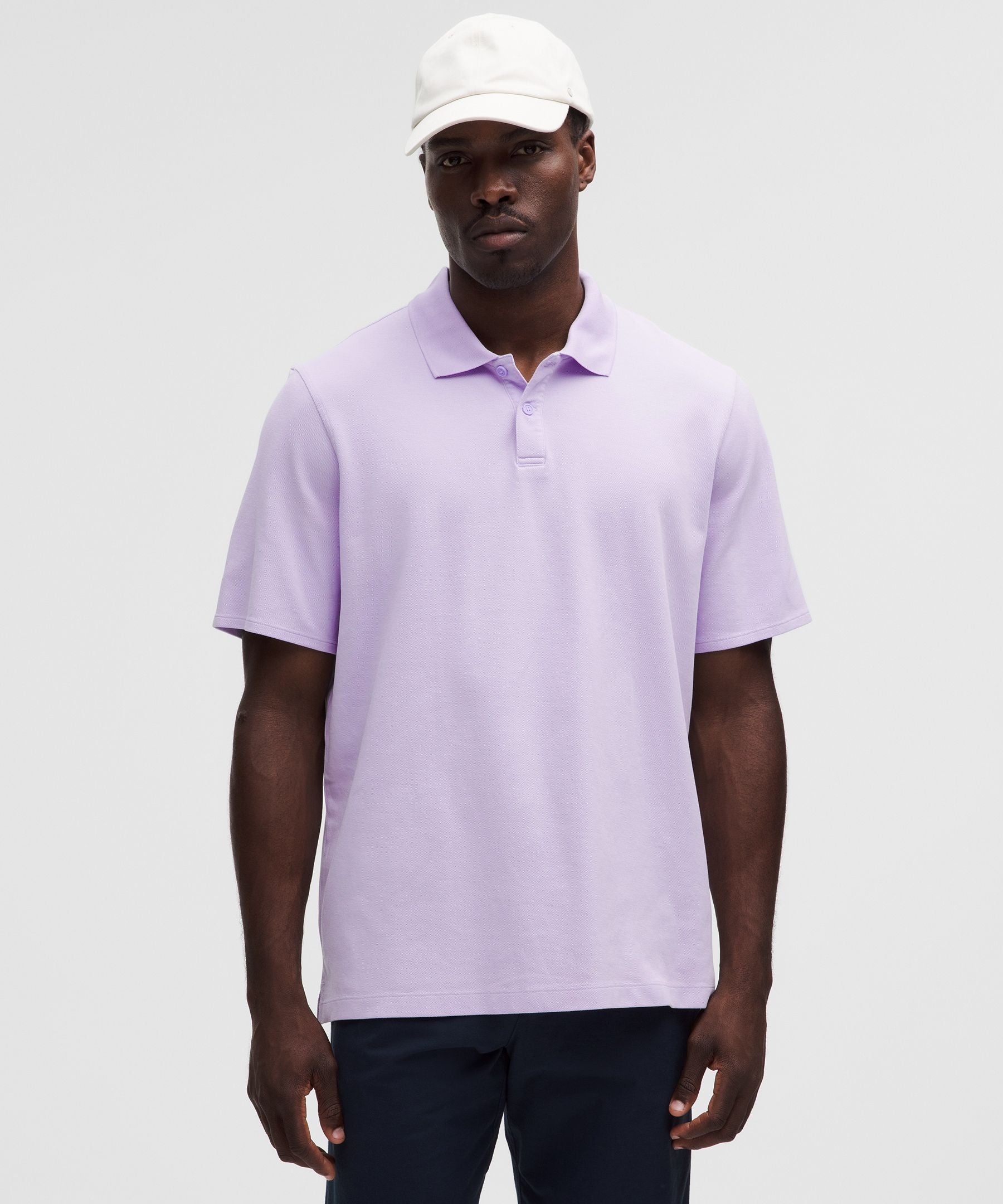 Lululemon Cotton Pique Short-Sleeve Polo Shirt