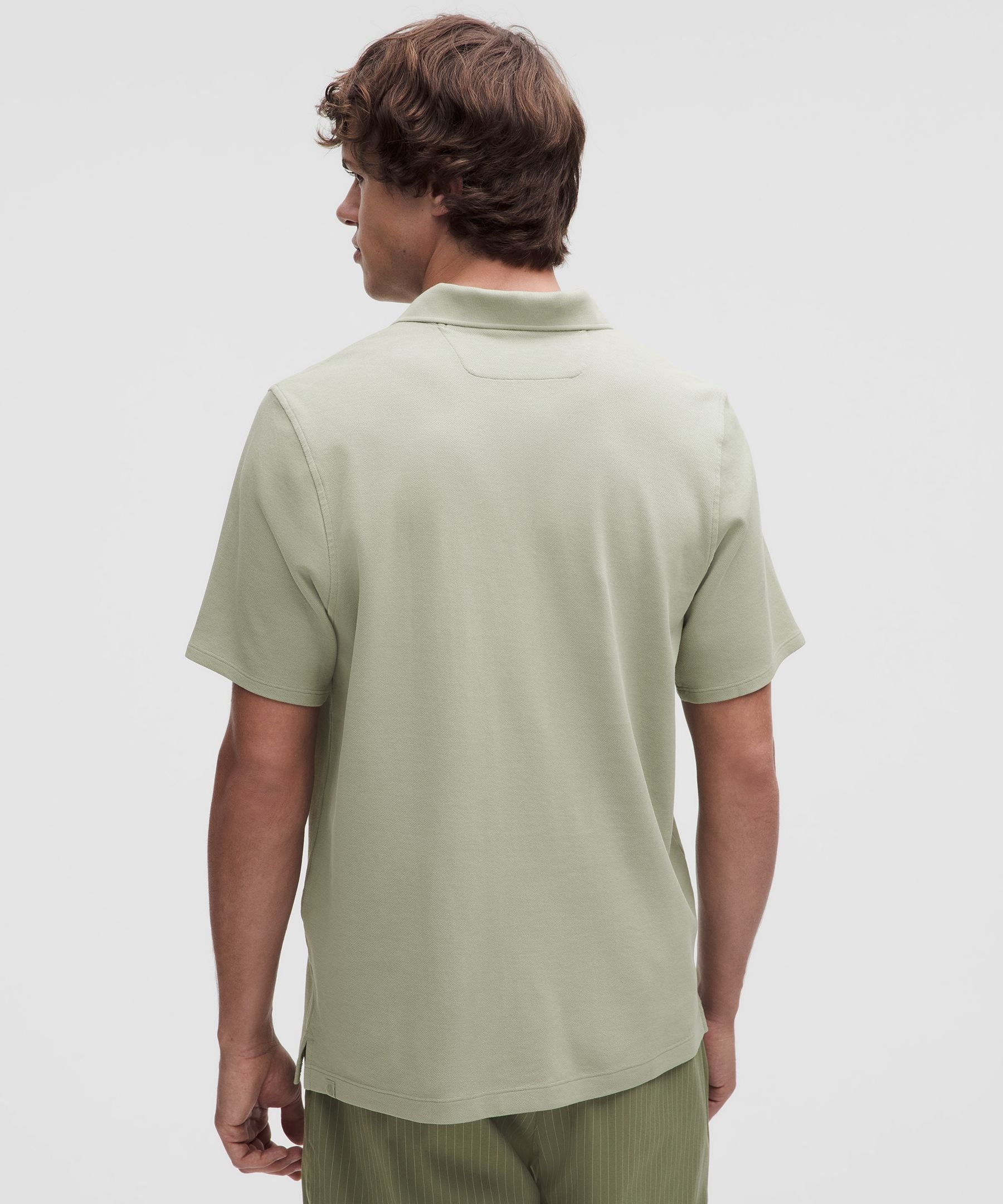 Lululemon Cotton Pique Short-Sleeve Polo Shirt