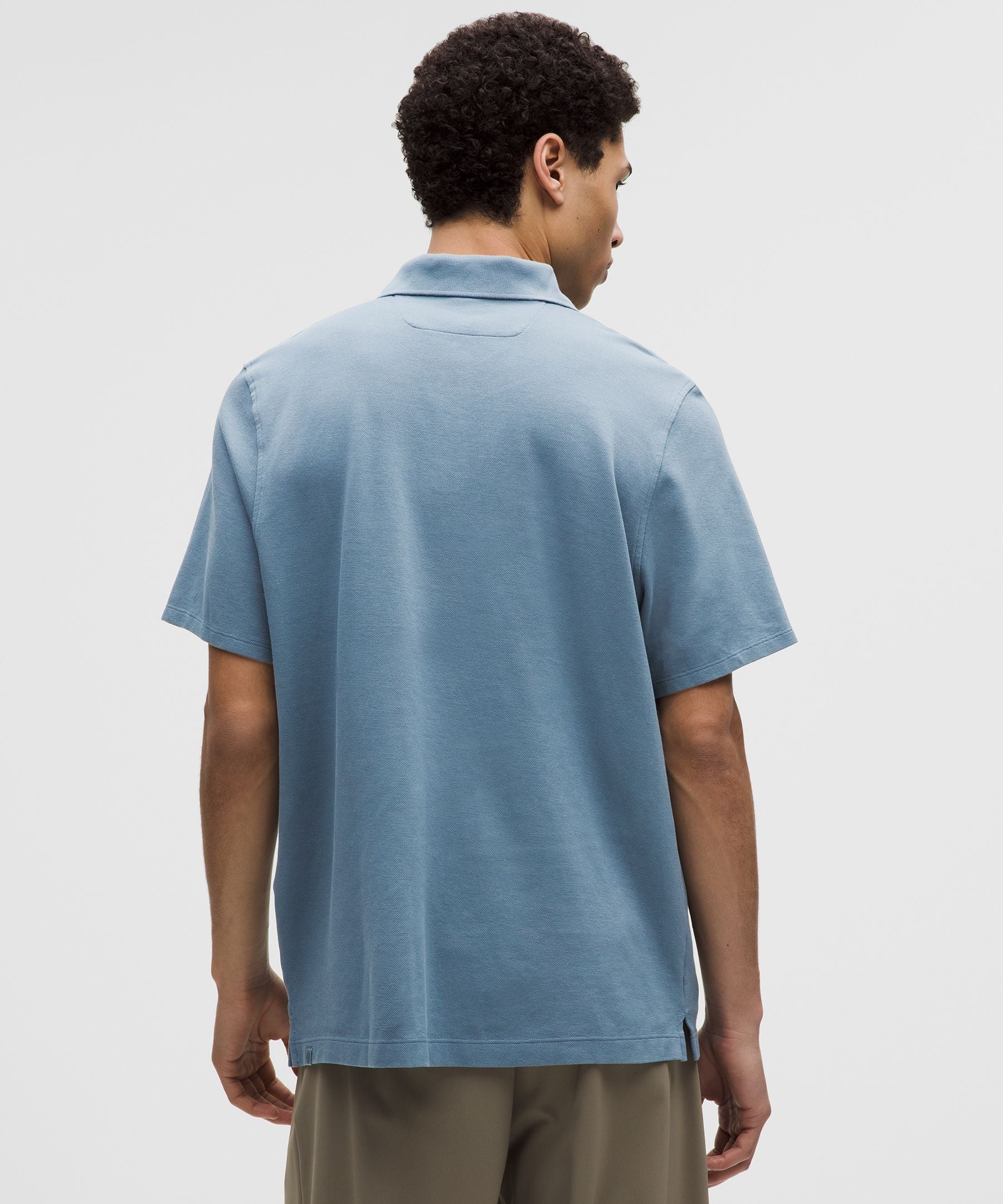 Lululemon Cotton Pique Short-Sleeve Polo Shirt