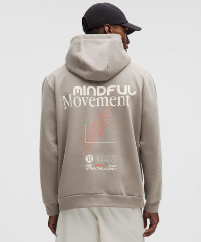 Lululemon Steady State Pullover Hoodie *Graphic Warm Ash Grey