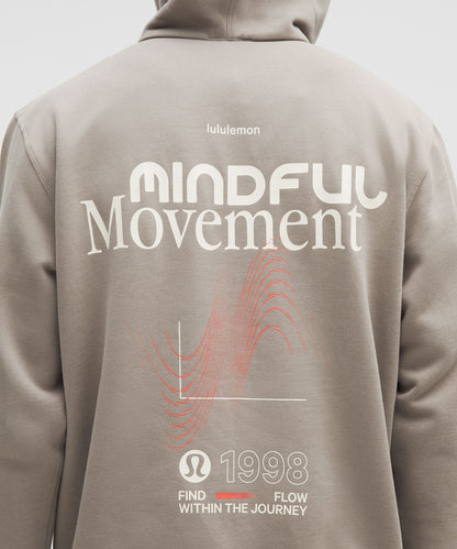 Lululemon Steady State Pullover Hoodie *Graphic Warm Ash Grey
