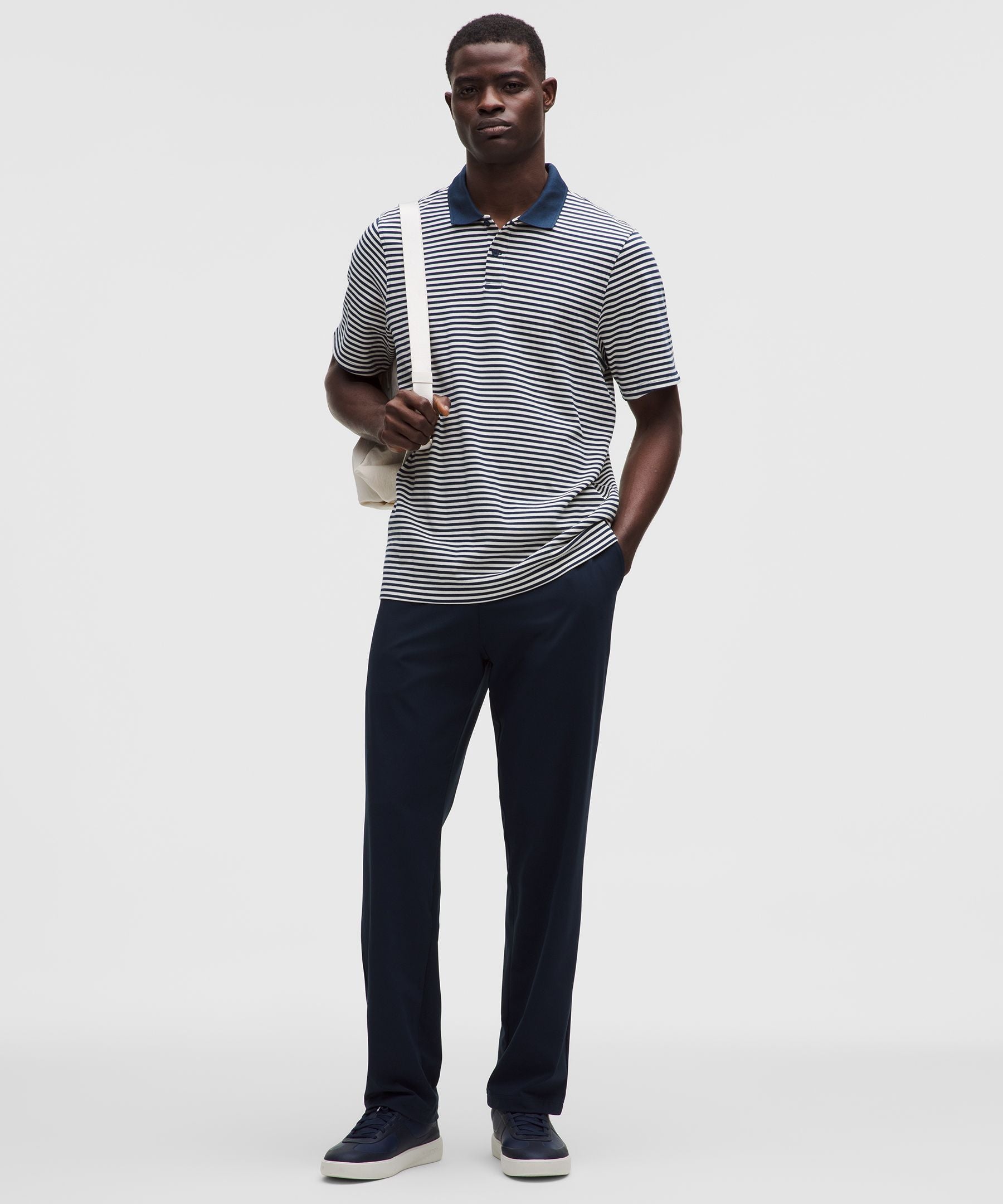 Lululemon Cotton Pique Short-Sleeve Polo Shirt
