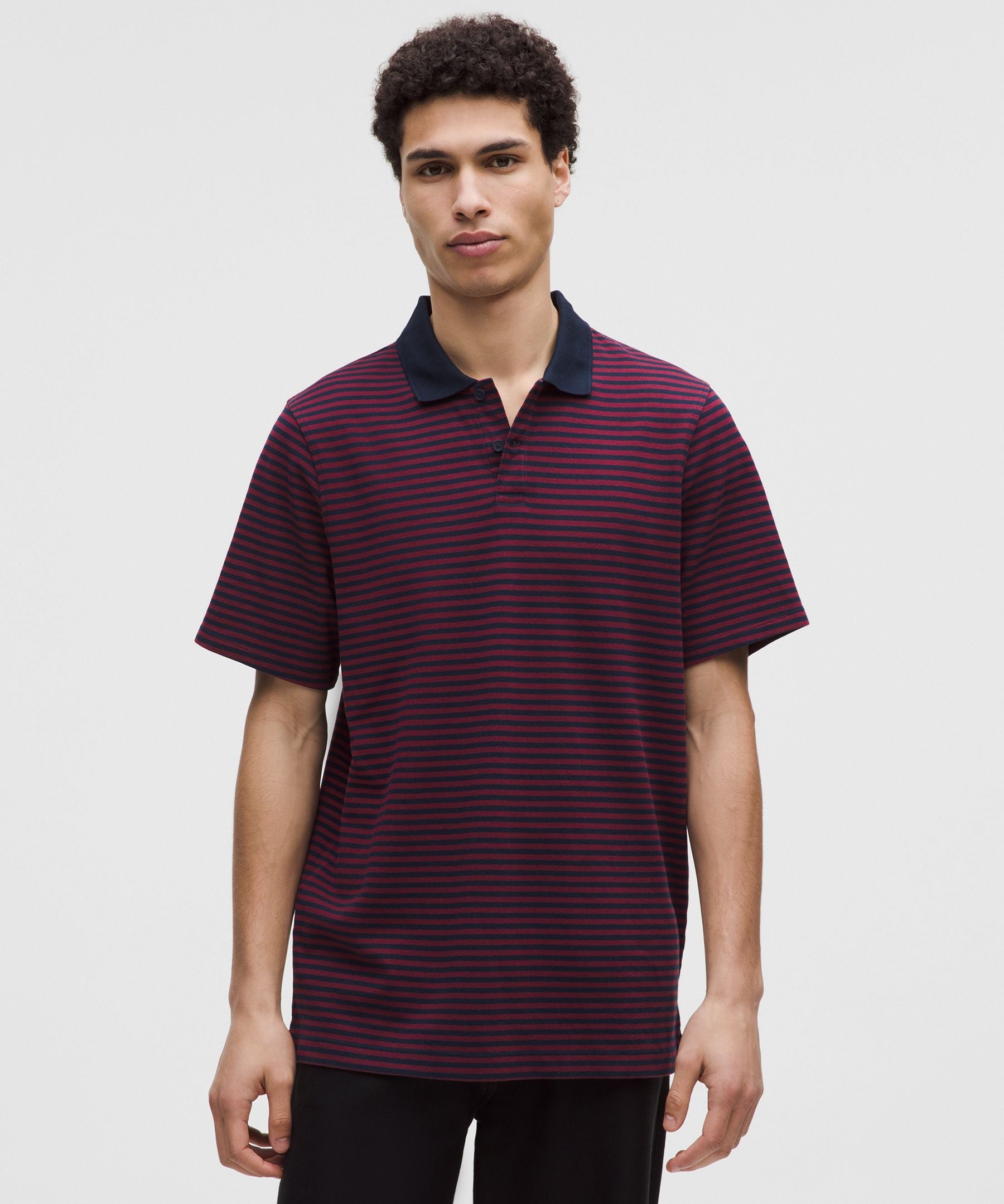 Lululemon Cotton Pique Short-Sleeve Polo Shirt