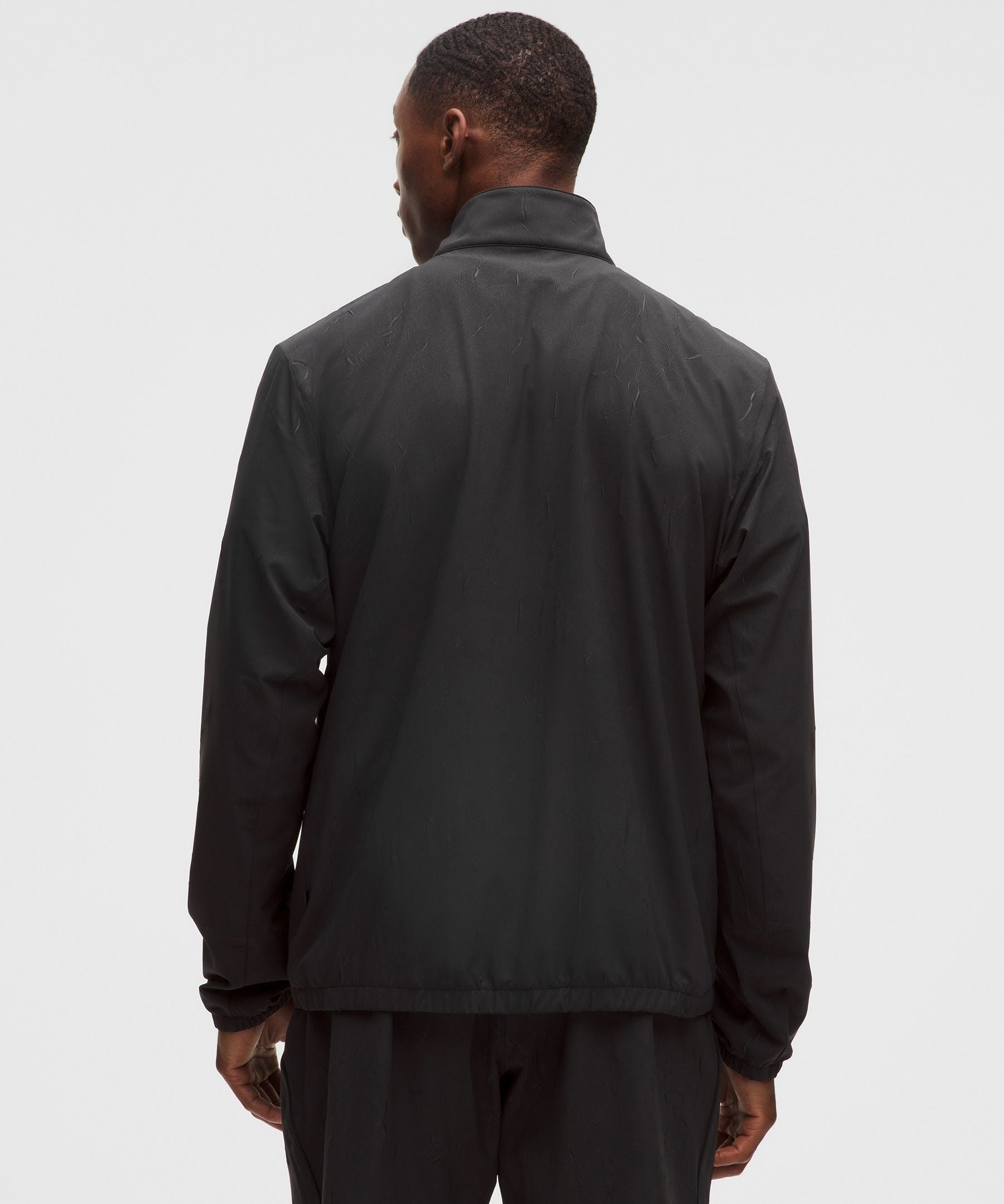 Lululemon Zeroed In Crinkle Texture Half Zip