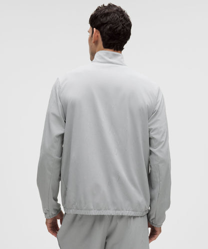 Lululemon Zeroed In Crinkle Texture Half Zip