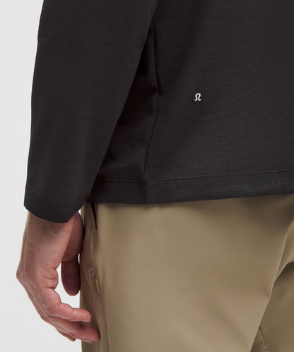 Lululemon Relaxed-Fit Long-Sleeve Golf Polo Shirt