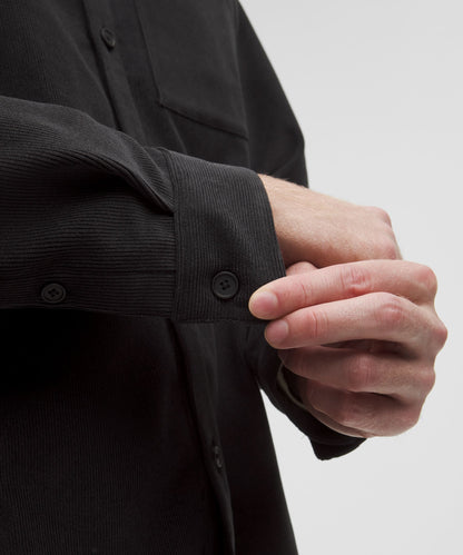 Lululemon Corduroy Relaxed-Fit Long-Sleeve Button-Up Shirt