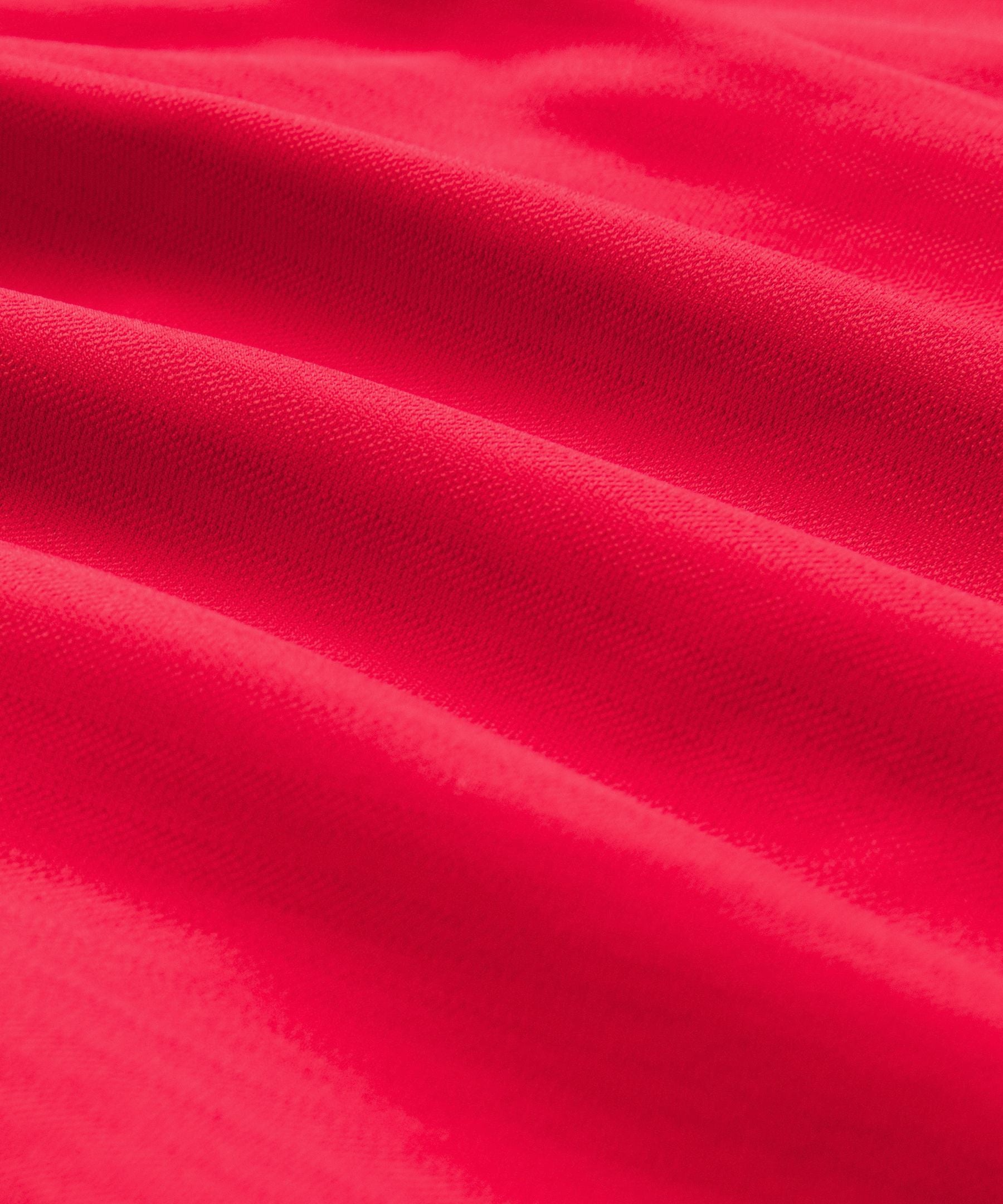 Lululemon UV-Protective Striped Mesh Tennis T-Shirt Lulu Red