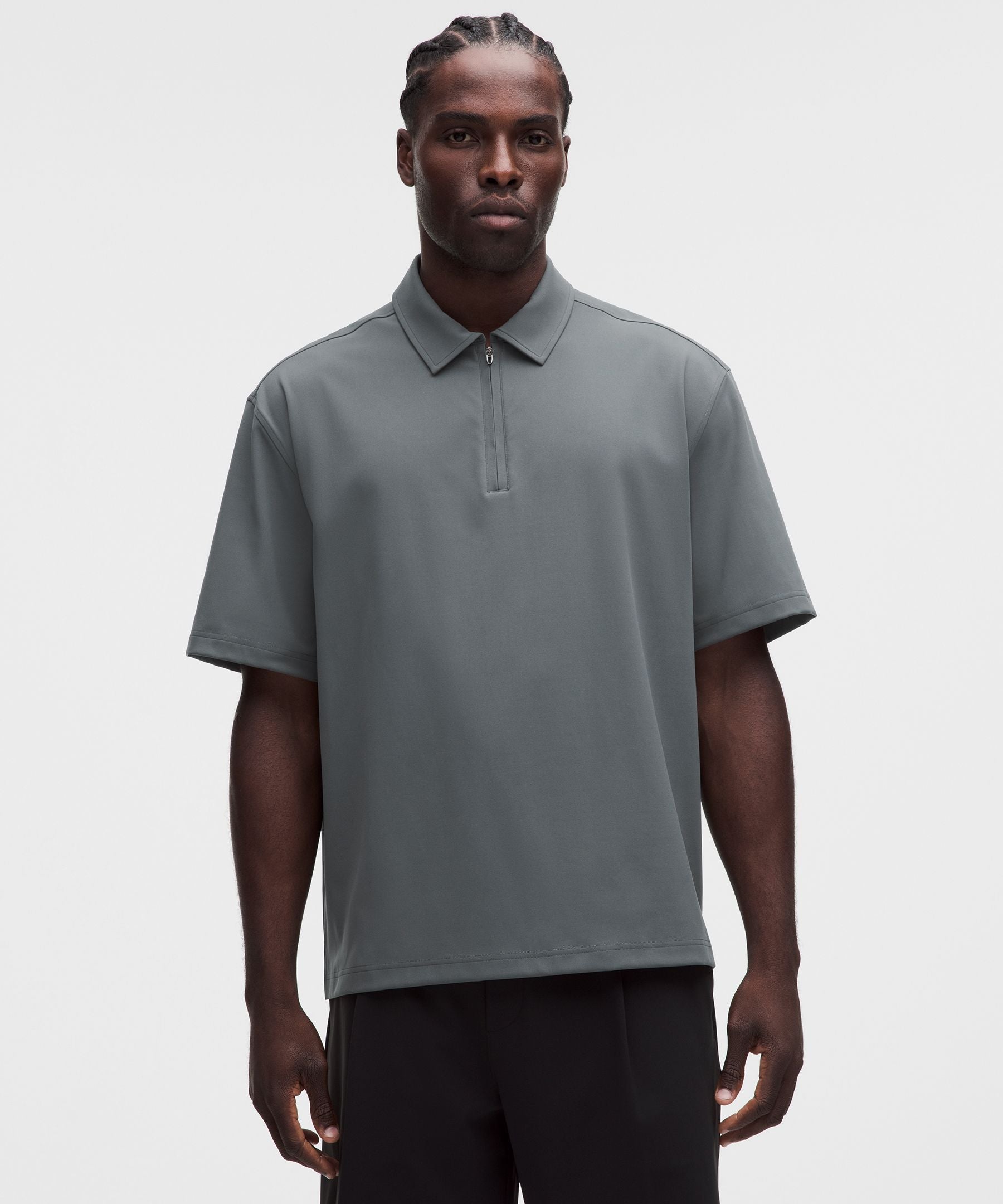 Lululemon Daydrift Oversized Zip-Neck Polo Shirt