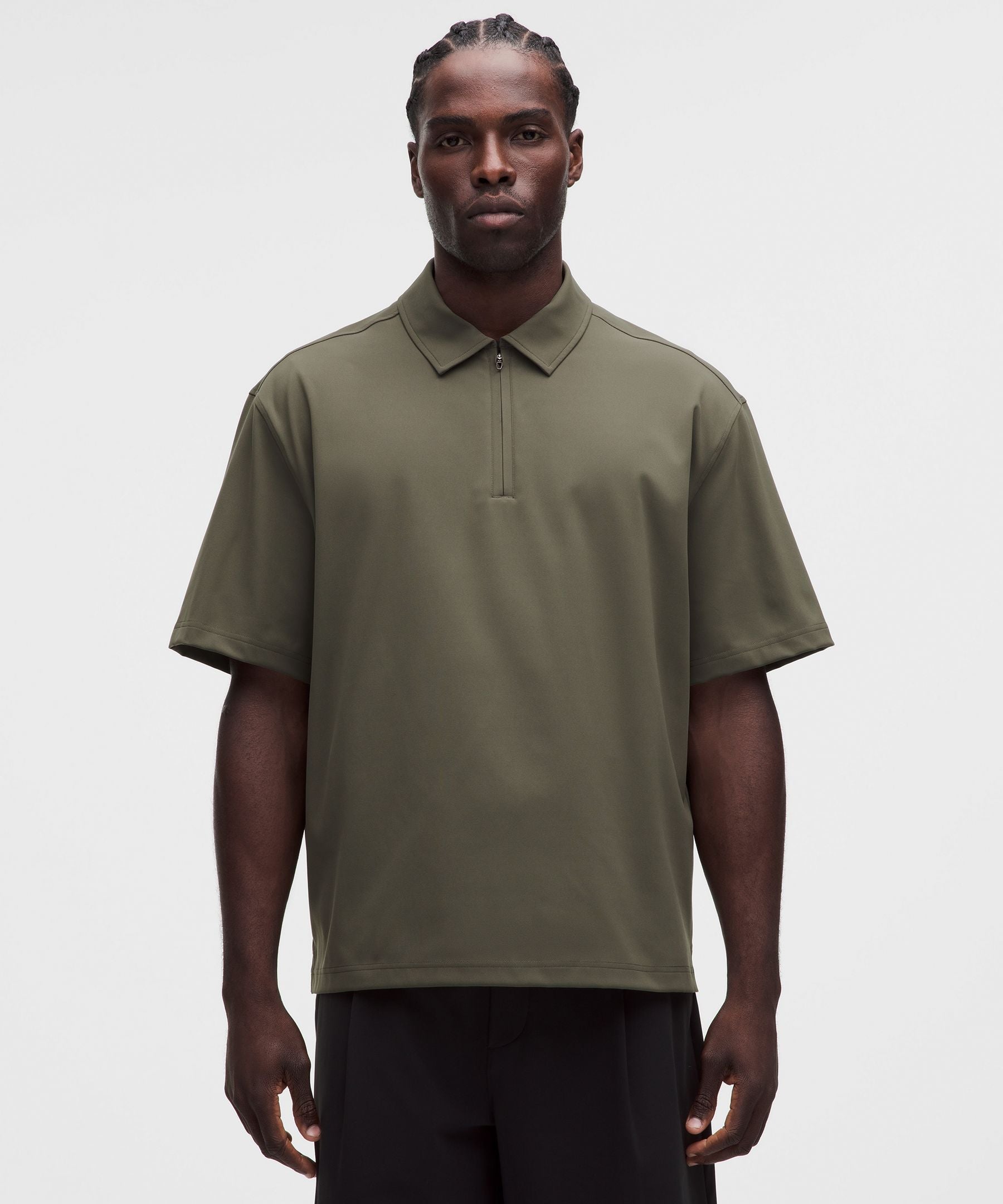 Lululemon Daydrift Oversized Zip-Neck Polo Shirt
