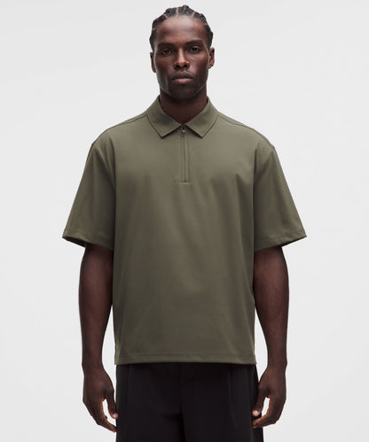 Lululemon Daydrift Oversized Zip-Neck Polo Shirt