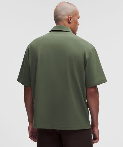 Lululemon Daydrift Oversized Zip-Neck Polo Shirt