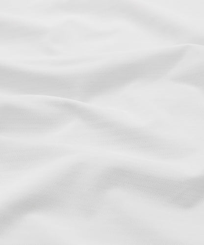 Lululemon UV-Protective Striped Mesh Tennis Polo Shirt White