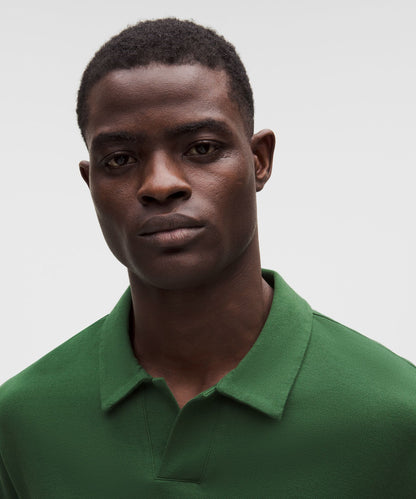 Lululemon Pique Performer Johnny-Collar Short-Sleeve Shirt